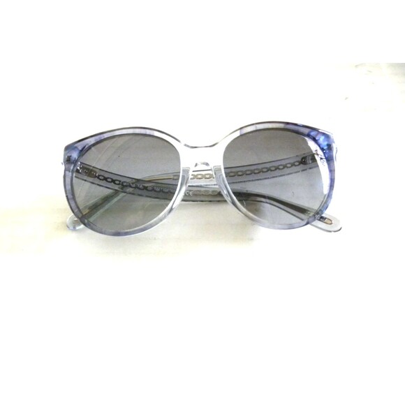Coach HC8321  Transparent Blue Ombre Women's Sunglasses 55mm - Picture 3 of 4